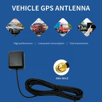 Antenne GPS Connecteur SSMA Récepteur Adaptateur d'antenne auto Antenne Android Autoradio pour Ford Toyota Nissan Hyundai Renault