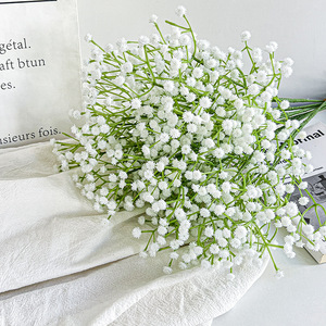 Fleurs artificielles Timo, gypsophile séché, fil plastique, décoration intérieure, accessoires de mariage - Product Image 2