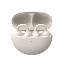Headphone N53 Nirkabel Model Jepit Telinga untuk Bersepeda Yoga dengan Kontrol Sentuh Headset Terbuka