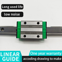 Bloques de Guía de Movimiento Lineal Marca HIWIN de 1000mm, 2000mm, 3000mm, Rieles Deslizantes HGR15 HGR20 HGR25 HGR30 HGR35 HGR45 HGW15 HGW25cc