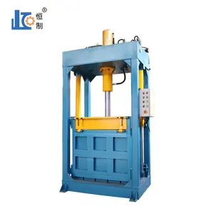 Vertical Hydraulic Press Machine Hydraulic Big Size Vertical Electric Used Clothes Textiles Baling Machine Press Machine