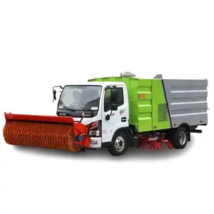 저렴한 가격 Dongfeng 4x2 소형 다기능 거리 스위퍼 청소 트럭