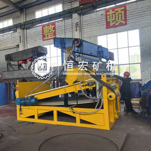 고구배 습식 철 제거제 광물 기계 10000-18000GS 망간/실리카 모래/석영 장석 평면 자기 분리기 - Product Image 2