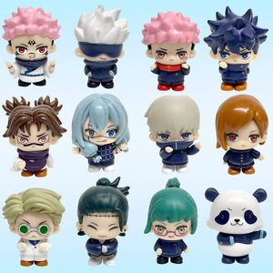 Nouvelles figurines d'anime Kugisaki Nobara Satoru Gojo, 6 pièces/ensemble, modèle de personnage de dessin animé en PVC, jouets décoratifs - Product Image 1