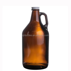 Botellas de Vidrio Ámbar de California con Asa y Tapa Sellada de 1L <span class=keywords><strong>2L</strong></span> 4L para Cerveza Artesanal, Elaboración Casera de Bebidas, Almacenamiento de Bebidas, Elegantes y Duraderas - Product Image 6
