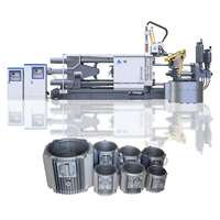 Machine de moulage sous pression hydraulique à chambre froide contrôlée par PLC 800T avec fonctions d'économie d'énergie pour la production de radiateurs