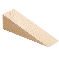 Cales en bois antidérapantes pour la fabrication de chaises, outil triangulaire pour le tressage de chaises et comme butée de porte