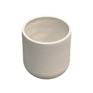 High temperature zirconia gold melting ceramic crucible