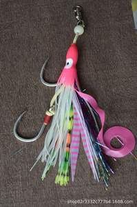 Hameçon double lumineux en plomb pour pêche en mer, modèle 019, avec ligne de pêche à l'octopus, fabriqué directement par Big Fish Factory - Product Image 6