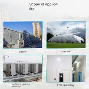 Enfriadores de tornillo refrigerados por agua para aire acondicionado Equipo de refrigeración de estadio de biblioteca sin viento - Product Image 4