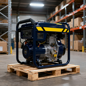 小型/ミニ5kw 6.5kw 7.5kwサイレントディーゼル発電機セット1500rpmスピード単相定格220v/380v出力スーパークワイエット50/60hz - Product Image 3