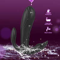 Vibrateur ergonomique portable pour culotte, télécommande sans fil, triple stimulation, stimulateur du point G, clitoridien et anal, jouets sexuels pour femmes