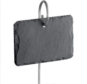 Étiquette de plante, étiquette de fleur de jardin, étiquette d'arbre fruitier, plaque en acier inoxydable, plaque d'arbre en ardoise - Product Image 5