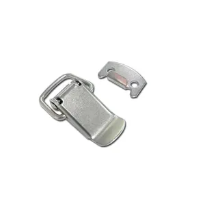 不锈钢锁007紧固件鸭嘴紧固件镀镍铁工具包装外壳挂钩挂锁扣