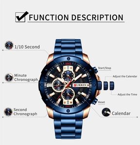 Montre Sport Classique Homme Best-Seller 8336, Bracelet en Alliage Acier Inoxydable, Quartz, Date, Étanche 3ATM, Grand Cadran Tendance - Product Image 6