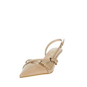 Laura Biagiotti Women's Slingback <b>Pump</b> 8965 <b>Black</b> Pointed Toe Heel - Product Image 6