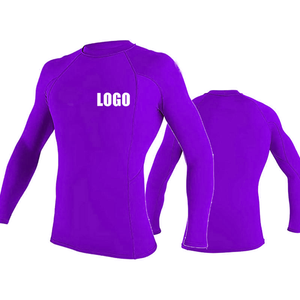 Custom Wholesale Short Sleeve Digital <b>Print</b> Breathable Quick Dry Rash Guard Professional Men Rash Guard BJJ MMA <b>Surf</b> Training - Product Image 3