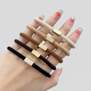 Trending Vintage fascia per capelli semplice cotone pizzo e velluto accessori per ragazze vendita calda all'ingrosso moda decorazione per capelli - Product Image 2