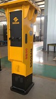 Marteau brise-roche SB50 pour excavatrices de construction (9-16 tonnes) avec burin de 155 mm, accumulateur automatique, garantie 1 an, pour l'exploitation minière et le travail du bois