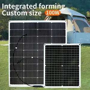 High Quality Monocrystalline Flexible Solar Panel 100w 1000w For Car Boat 150watt 200watt China Flexible Solar Panels
