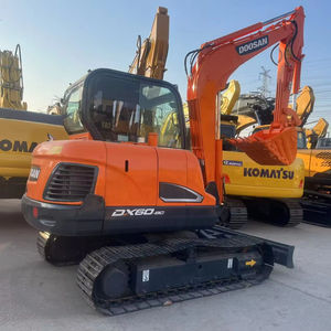 Miniexcavadora Doosan usada de Venta caliente, en buenas condiciones, bajas horas de trabajo DX55 DX75 Shanghai - Product Image 1