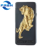 Fren USB Rechargeable Aigle Dragon Allume-cigare Pas Cher Coupe-Vent Plasma Métal Bougie Cigare BRIQUETS Camping Feu Briquet