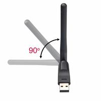 Tarjeta de Red Inalámbrica RT5370, Adaptador USB 2.0, Tarjeta de Red Inalámbrica de 150mbps, Dongle Wi-Fi RT5370 RTL8188, Mini Adaptador USB Wifi