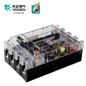 Interruptor Diferencial Tengen Dz20l 3N300T Transparente 160A 250A 400A 600A Protección Contra Sobrecarga, Cortocircuito y Fugas - Product Image 2