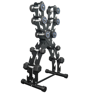MKAS Per <span class=keywords><strong>Palestra</strong></span> E Porta Pesi Da Allenamento A Casa Per Attrezzi Da Allenamento Porta Porta Manubri X A forma di cremagliera Manubri Manubri - Product Image 4