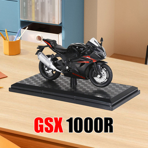 Modelo de Motocicleta Kawasaki H2 a Escala 1:18, de Aleación, con Acabado de Alta Simulación, Adorno Coleccionable para Escritorio y Regalo - Product Image 3