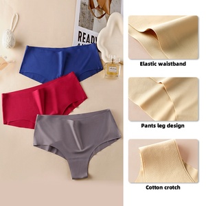 Slip in Seta Ghiaccio di Alta Qualità ODM, Senza Cuciture, Comodi, Traspiranti, a Vita Media, Tinta Unita - Product Image 3