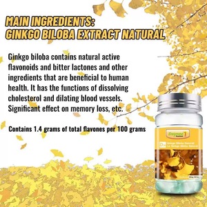 Cápsulas de Ginkgo Biloba Natural N18 - Extracto Herbal de Alta Pureza para el Bienestar Circulatorio y la Armonía Cognitiva - Product Image 4