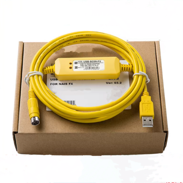 Applicable PLC Programming Cable FX3U/3GA/SA/1/2N Data Communication Download Line USB-SC09-FX