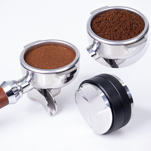 Accessori per Espresso: Pressino e Distributore di Caffè <span class=keywords><strong>a</strong></span> 3 Denti, Livellatore <span class=keywords><strong>a</strong></span> Doppia Testa per Portafiltro - Product Image 5