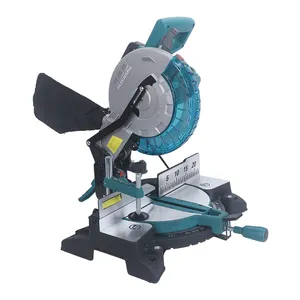 Bison China New Model Cost-effective Cutter 2000W 255MM Wood Table Miter Saw With Laser