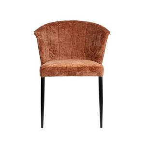 <span class=keywords><strong>Chaise</strong></span> <span class=keywords><strong>de</strong></span> salle à manger empilable en velours capitonné au design minimaliste contemporain pour la maison, le salon et l'hôtel - Product Image 2