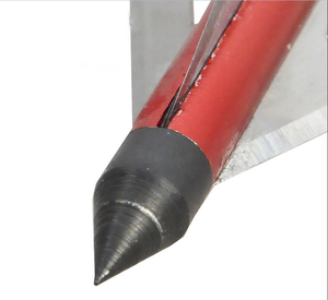 <strong>Hunting</strong> Arrowhead <strong>Compound</strong> <strong>Bow</strong> and Arrow Point Archery Arrows 100 Grain Practice 3 Fixed Blade Arrow Broadheads - Product Image 4