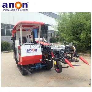 ANON 2 rows groundnut combine harvester for sale agricultural peanut harvesting equipment for peanut harvester