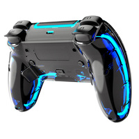 Manette de jeu transparente ou personnalisée pour PlayStation 5 avec gâchettes Turbo et à effet Hall linéaire, manette filaire PS5