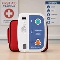 XFT AED Trainer, Appareil de formation AED et RCP, Simulateur de défibrillateur AED, Fabricant d'appareils de formation AED 120C+