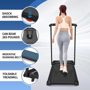 EU Wholesale 12% Auto Incline <b>Walking</b> Pad Portable Under Desk Quiet <b>Walking</b> <b>Machine</b> for Home Office Fitness - Product Image 2