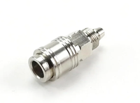 Mini-raccord pneumatique à déconnexion rapide type Rectus 21, corps BSPT 1/8 po, haut débit pour outils/machines à air comprimé OEM