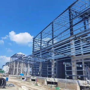 Nhà tiền chế Kết Cấu Thép kho hội thảo xây dựng Kit với Kim Loại Nhà sản xuất kết cấu khung thép xây dựng - Product Image 1