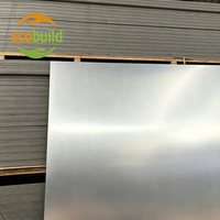Panneau composite en aluminium Alucobond PE ACP ACM antistatique argenté de 4 mm et 5 mm pour revêtement mural extérieur et façade de bâtiment moderne