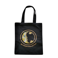 Sac Fourre-Tout en Toile de Coton Biologique Réutilisable Écologique Imprimé avec Logo Personnalisé pour Courses
