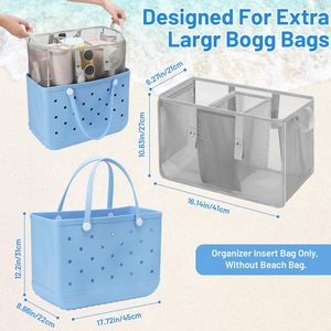 <b>Beach</b> <b>Bag</b> Organizer Insert for X-Large Bogg <b>Bag</b> <b>Lightweight</b> Mesh Divider Pouch Compatible with Original XL Rubber Tote Inner <b>Bag</b> - Product Image 2