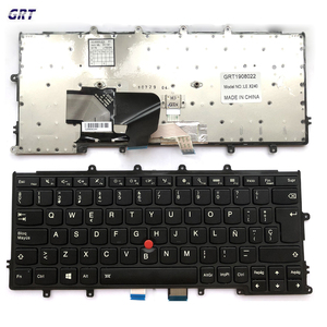 Clavier d'ordinateur portable d'origine SP NEW pour IBM avec rétroéclairage, disposition espagnole pour Lenovo ThinkPad X240 X240S X250 X260 X270 - Product Image 1