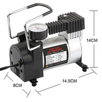 High Quality Heavy Duty Single Cylinder Tyre Inflator Portable Mini Electric air Pump 12v Car air Compressor Tire Inflators