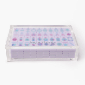 Boîte de rangement et de présentation en acrylique transparente pour tuiles de Mahjong américain, modèle Pearl Luxury Sunday White Lotus <span class=keywords><strong>Miss</strong></span> Bespoke Christmas - Product Image 4