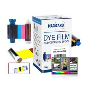 ริบบิ้นสี Magicard MA300 YMCKO 300 ครั้งพิมพ์ สำหรับเครื่องพิมพ์บัตรพีวีซี Magicard Enduro 3E <span class=keywords><strong>Pronto</strong></span> Rio Pro วัสดุสิ้นเปลืองแบบใช้ความร้อน - Product Image 3